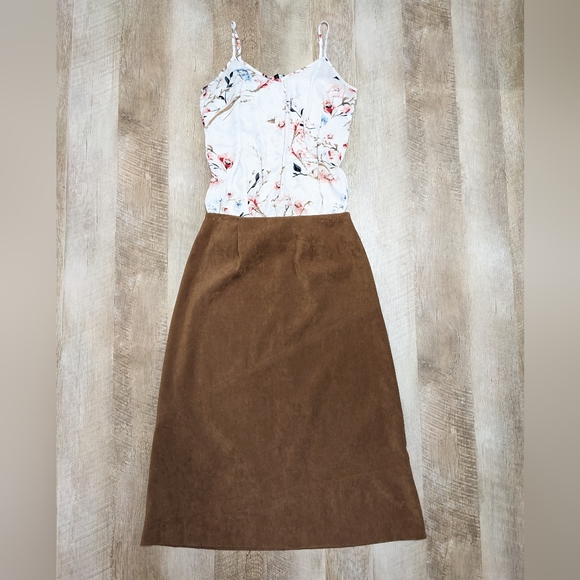 Brown Western Midi Skirt - Picture 4 of 13